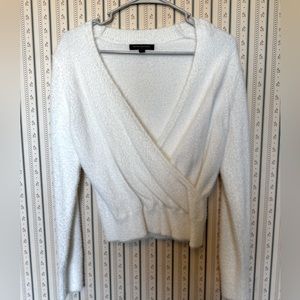 Banana Republic Wrap Sweater | Spring Cleaning
